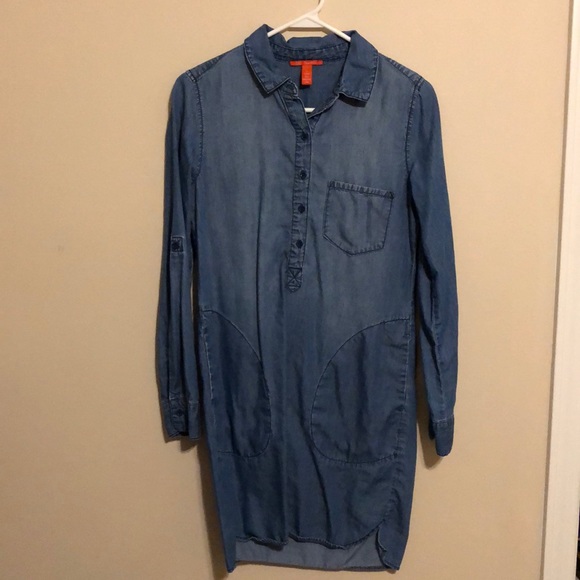 Anthropologie Dresses & Skirts - Chelsea and Violet, Small, Denim shirt dress
